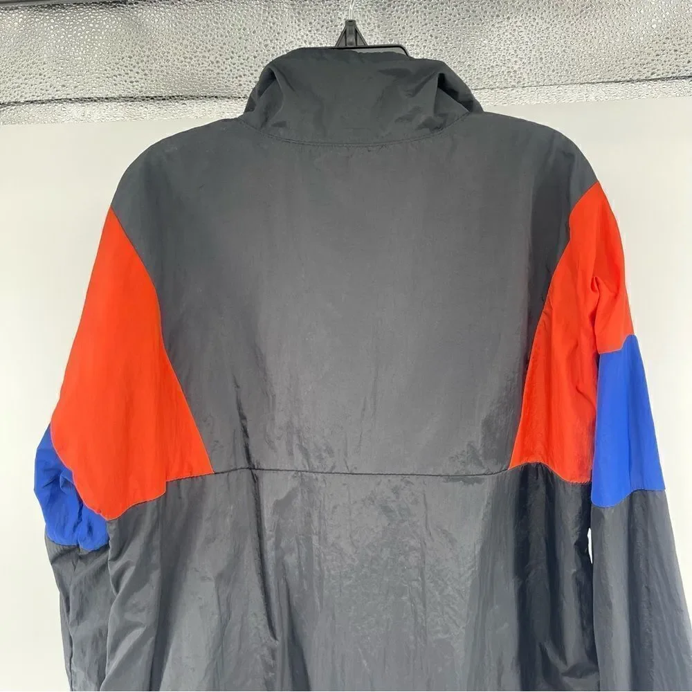 Converse Kid’s Colorblock Quarter Zip Pullover Windbreaker Jacket Small 8-10